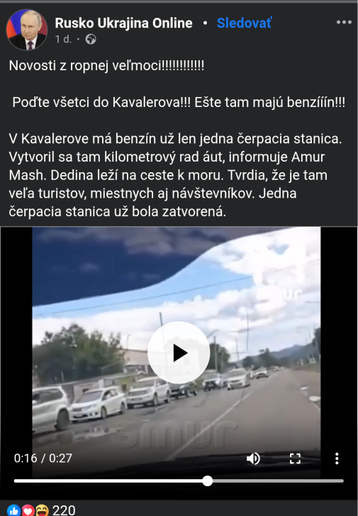 Sankcie nefungujú